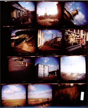 First holga contact sheet