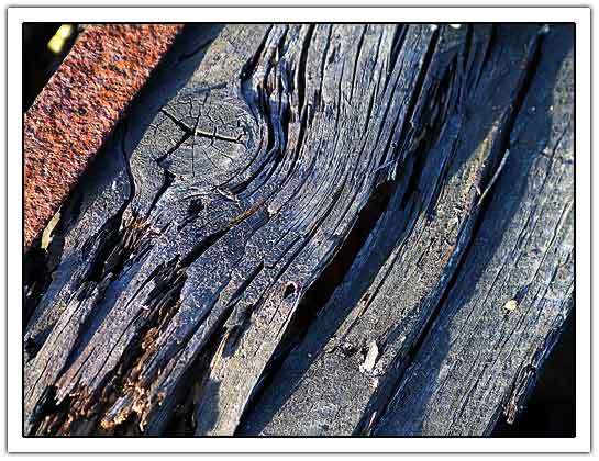 Wood and rusty iron I