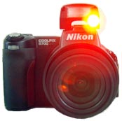 Nikon Coolspix 8700 AF Assist illuminator (6kb)