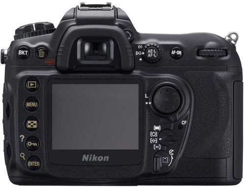Nikon D200 back