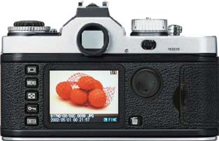 Nikon FM3a photoshopped to FM3d (11Kb)