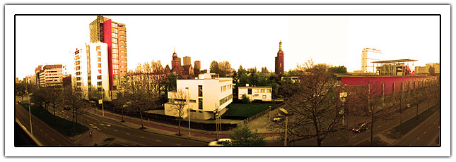Panorama photo of rotterdam (46Kb)